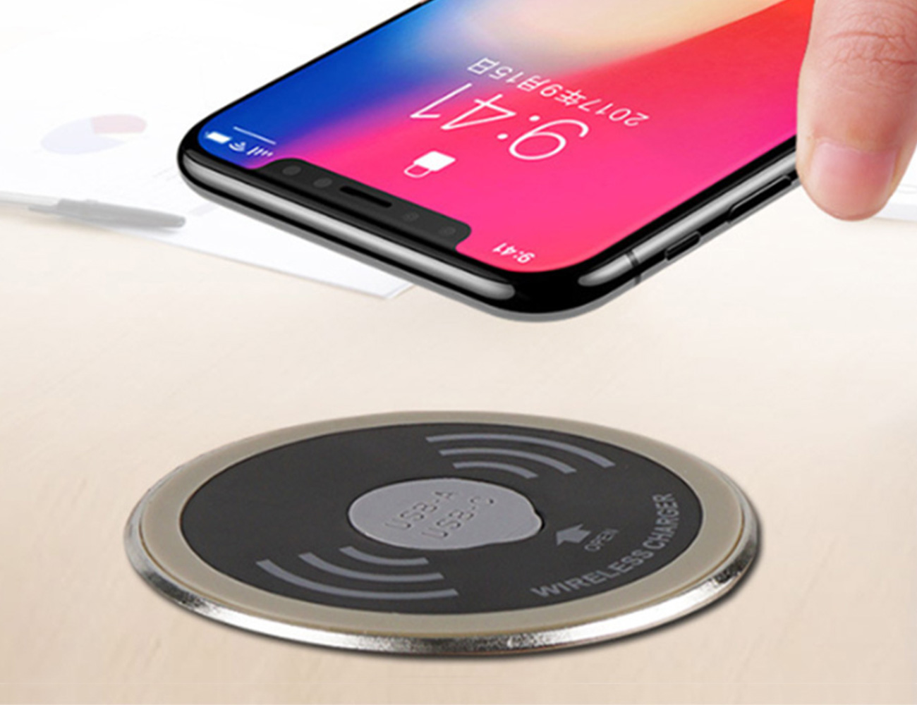 Wireless chargingstations